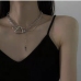 6Heart Design Chain Ladies Choker Necklace