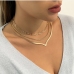 3Metal Chain Versatile Layered Necklace For Women