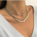 5Metal Chain Versatile Layered Necklace For Women