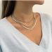 6Metal Chain Versatile Layered Necklace For Women