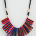 1National Style Patchwork Metal Necklaces