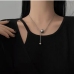 3New Design Solid Ball Pendant Necklaces For Women