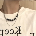 1Personality Chain Contrast Color Hip Hop Necklace