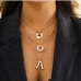 4Retro Style Faux-Pearl Pendant Necklaces For Women