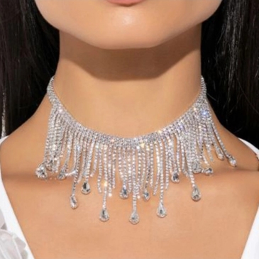 Rhinestone Fashion Necklaces For Women