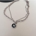 4Stylish  Chain Letter H Layered Necklace