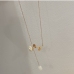 6Stylish  Flower Deco Chain Women Necklace