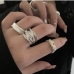 1New Design Rhinestone Women Rings