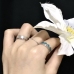 5Simple Temperament Female 5 Pieces Ring Set