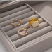 10Versatile Simple Geometric Three Pieces Ring Set