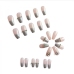 3Contrast Color Rhinestone Finger Nail Patch Stickers