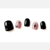 7Cool Stylish Color Block Stars Fake Nail Sets