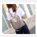 6 Fashion Pure Color Korean Style Backpacks