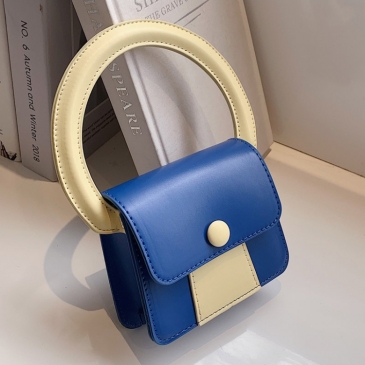  Korean Style Fashion Contrast Color Handbags