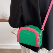 Colour Blocking Handbags Shoulder Bag For Women