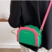 1Colour Blocking Handbags Shoulder Bag For Women