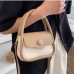7Easy Matching Color Block Handbag Shoulder Bags