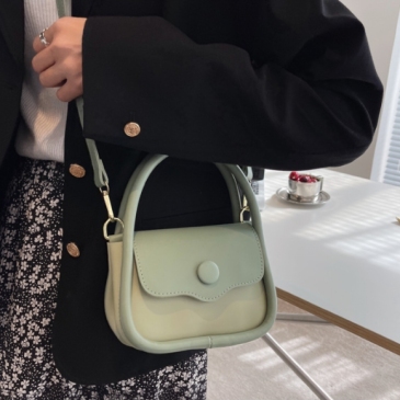 Easy Matching Color Block Handbag Shoulder Bags