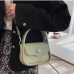 1Easy Matching Color Block Handbag Shoulder Bags