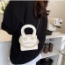 5Fashion Contrast Color Faux Pearl Shoulder Bag Hanabag