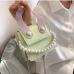 8Fashion Contrast Color Faux Pearl Shoulder Bag Hanabag