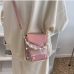 1Fashion Faux Pearl Patchwork Handbag Shoulder Bags