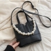 9Faux Pearl One-Shoulder Crossbody Handbags Women