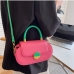 15Individual Contrast Color Handbag Shoulder Bags