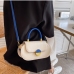 5Individual Contrast Color Handbag Shoulder Bags