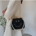 5Personality Funny Smiling Face Handbag Shoulder Bag