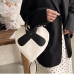 11Personalized Contrast Color Shoulder Bag Handbags