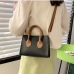 5Retro Style Patchwork Shoulder Bag Handbag For Ladies