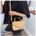 17Simple Design Rhombus Lattice Shoulder Bag Handbag