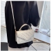 5Simple Design Rhombus Lattice Shoulder Bag Handbag