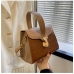 14Temperament Pure Color Handbag Shoulder Bags