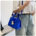 9Temperament Pure Color Handbag Shoulder Bags