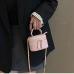 12Trendy Rhombus Lattice Chain Strap Shoulder Bag Handbags