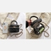 5Trendy Rhombus Lattice Chain Strap Shoulder Bag Handbags