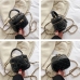 6Trendy Rhombus Lattice Chain Strap Shoulder Bag Handbags