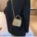 10Trendy Rhombus Lattice Chain Strap Shoulder Bag Handbags