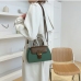 15Versatile Contrast Color Handbags Shoulder Bag