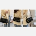 13 Chain Ruched Zipper Shoulder Bag For Women