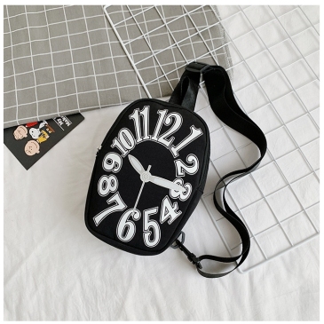   Fashion Letter Zipper Design Shoulder Bags