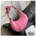 19  Fashion Pure Color Cross Body Shoulder Bags