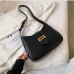 12 Fashion Pure Color Shoulder Bag