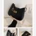 4 Fashion Pure Color Shoulder Bag