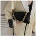 19 Weaving Chain Zipper Pu 2 Piece Shoulder Bags Set