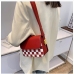 12Casual Grid Easy Matching Shoulder Bags For Women