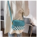 7Casual Grid Easy Matching Shoulder Bags For Women