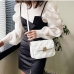 7Casual White Solid Shoulder Bags For Women